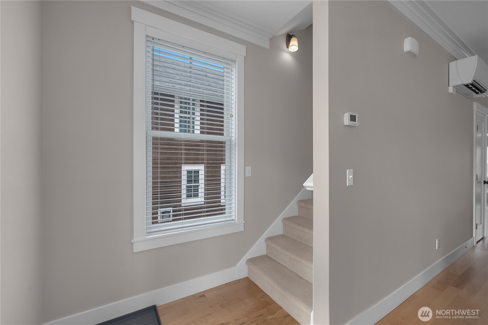 74 Horizon Street Pacific Beach, WA 98571 - Photo 17 of 33 a view of staircase with white walls and a window