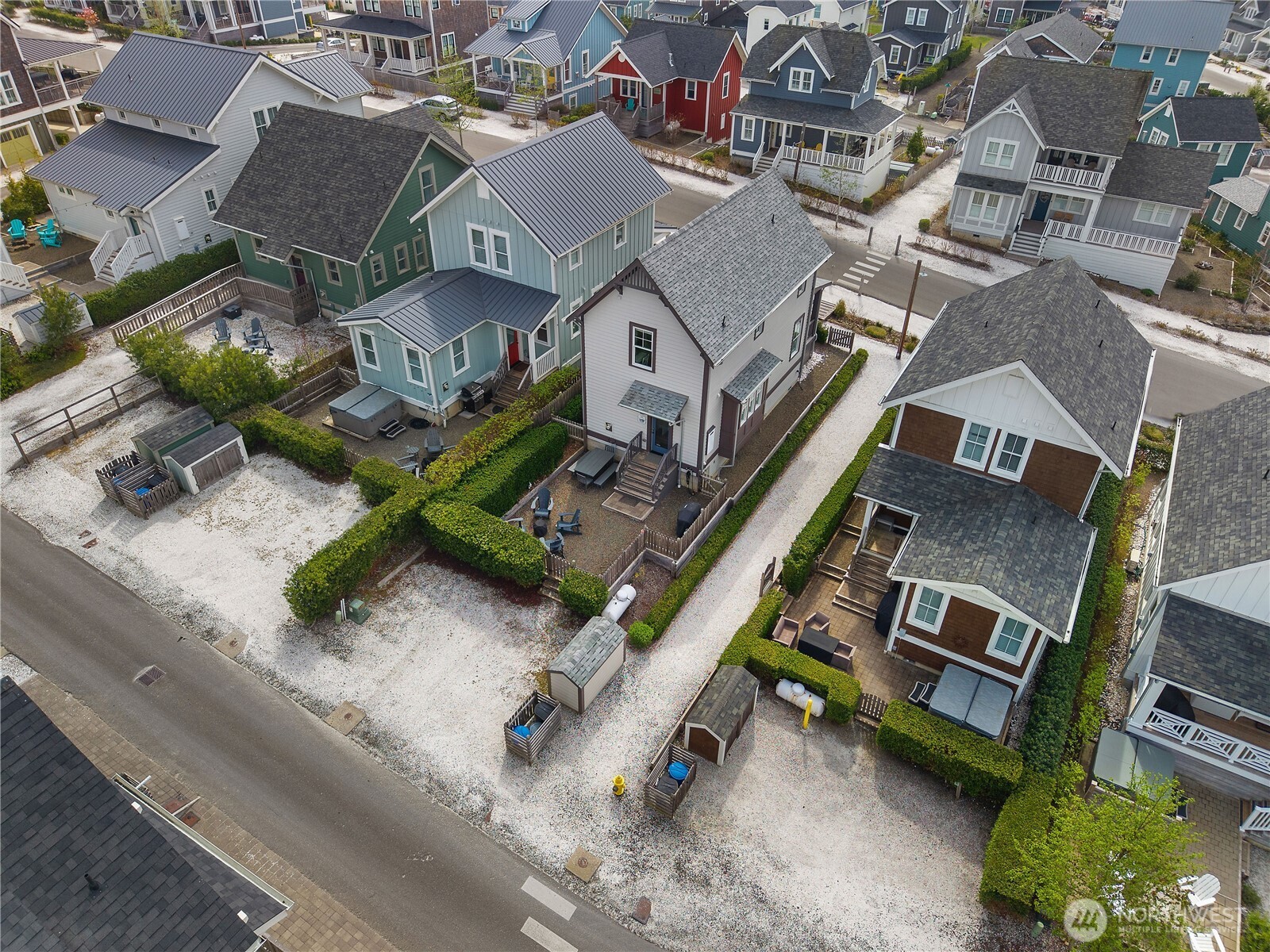 74 Horizon Street Pacific Beach, WA 98571 - Photo 29 of 33 an aerial view of a house with a yard