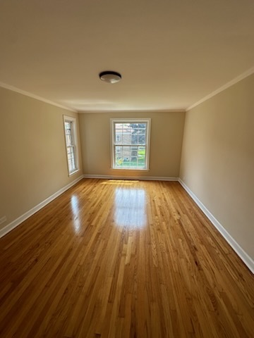 4246 West Nelson Street, Unit 2 Chicago, IL 60641 - Photo 5 of 12 wooden floor in an empty room with a window