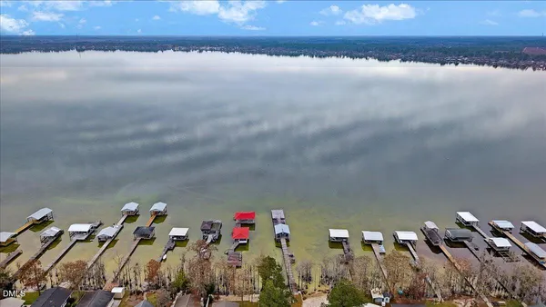 a aerial view of a city