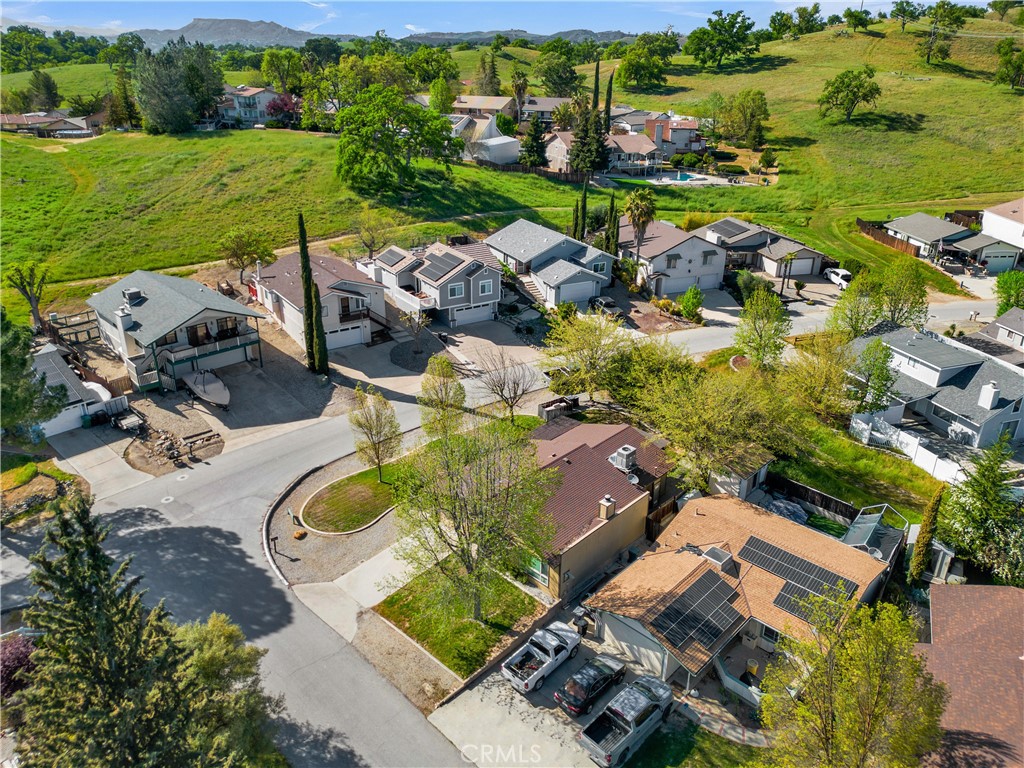 1991 Brook Lane Paso Robles, CA 93446 - Photo 24 of 29 an aerial view of a house with outdoor space lake view and large trees