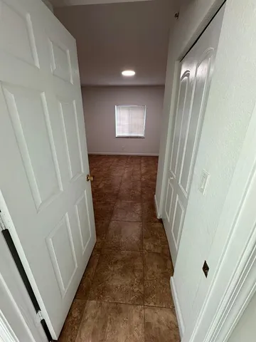 en empty room with window