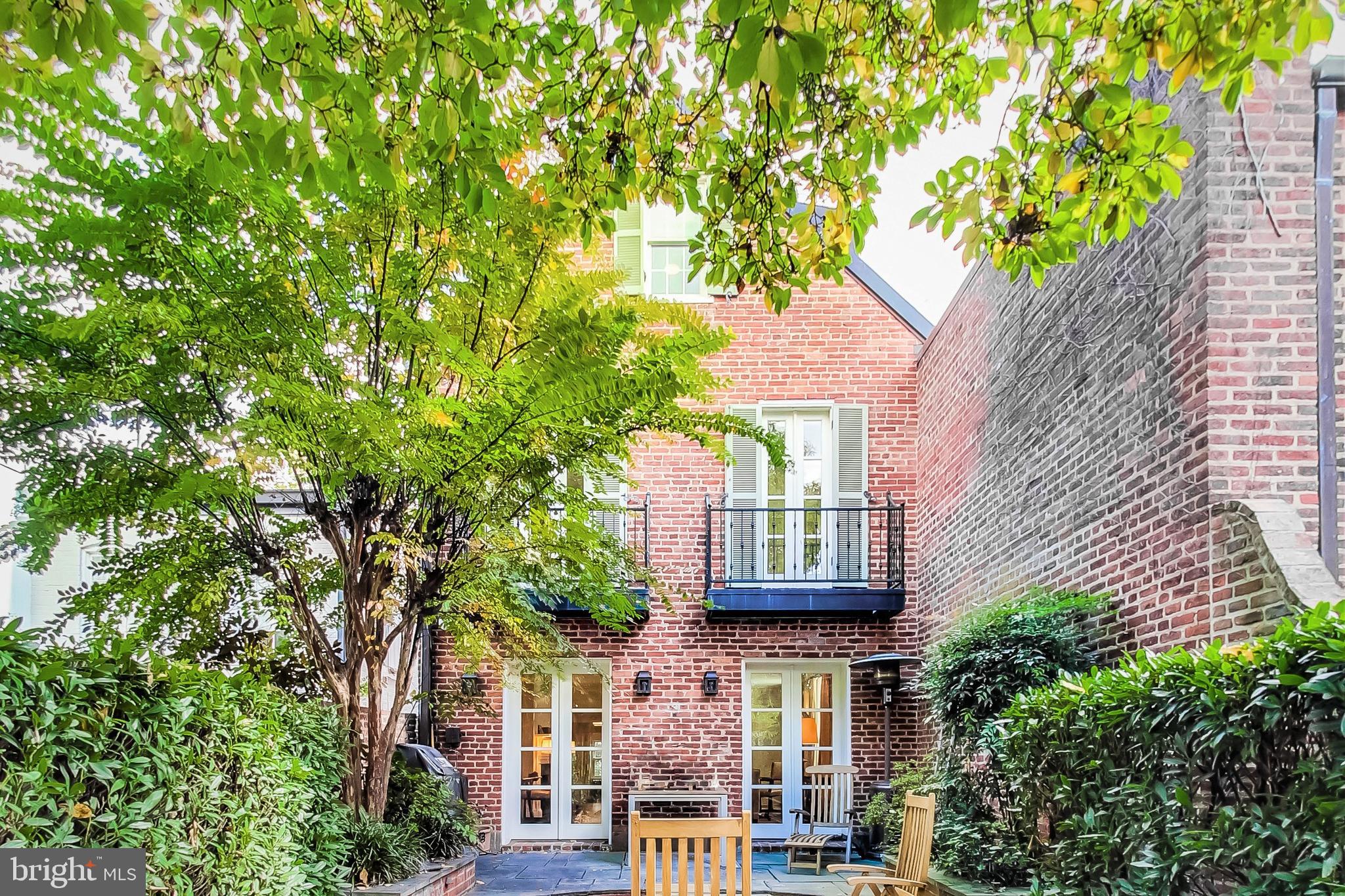 1410 34th Street Northwest Washington, DC 20007 - Photo 25 of 27 Rear Elevation