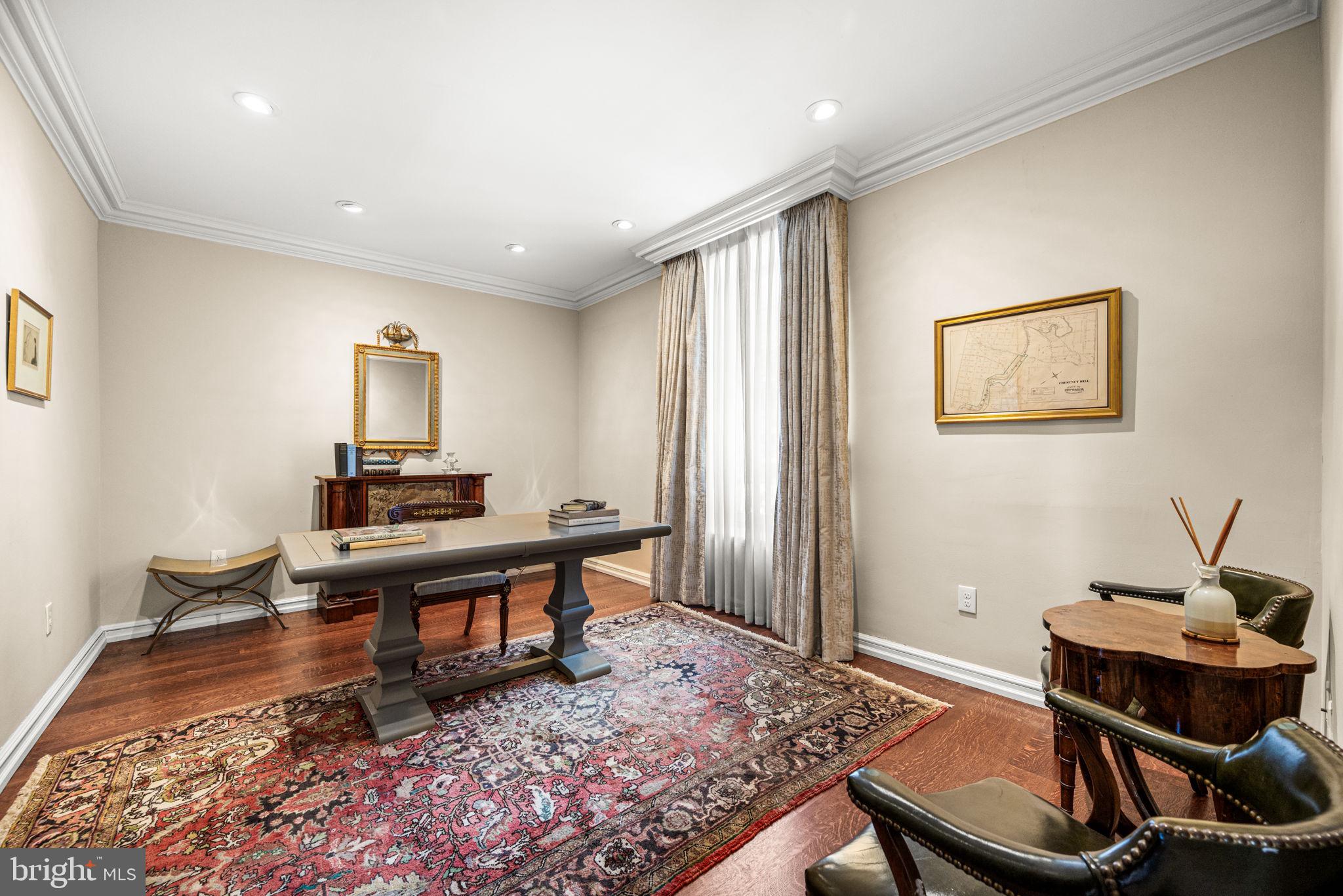 42 West Bells Mill Road Philadelphia, PA 19118 - Photo 15 of 43 a view of a workspace with furniture