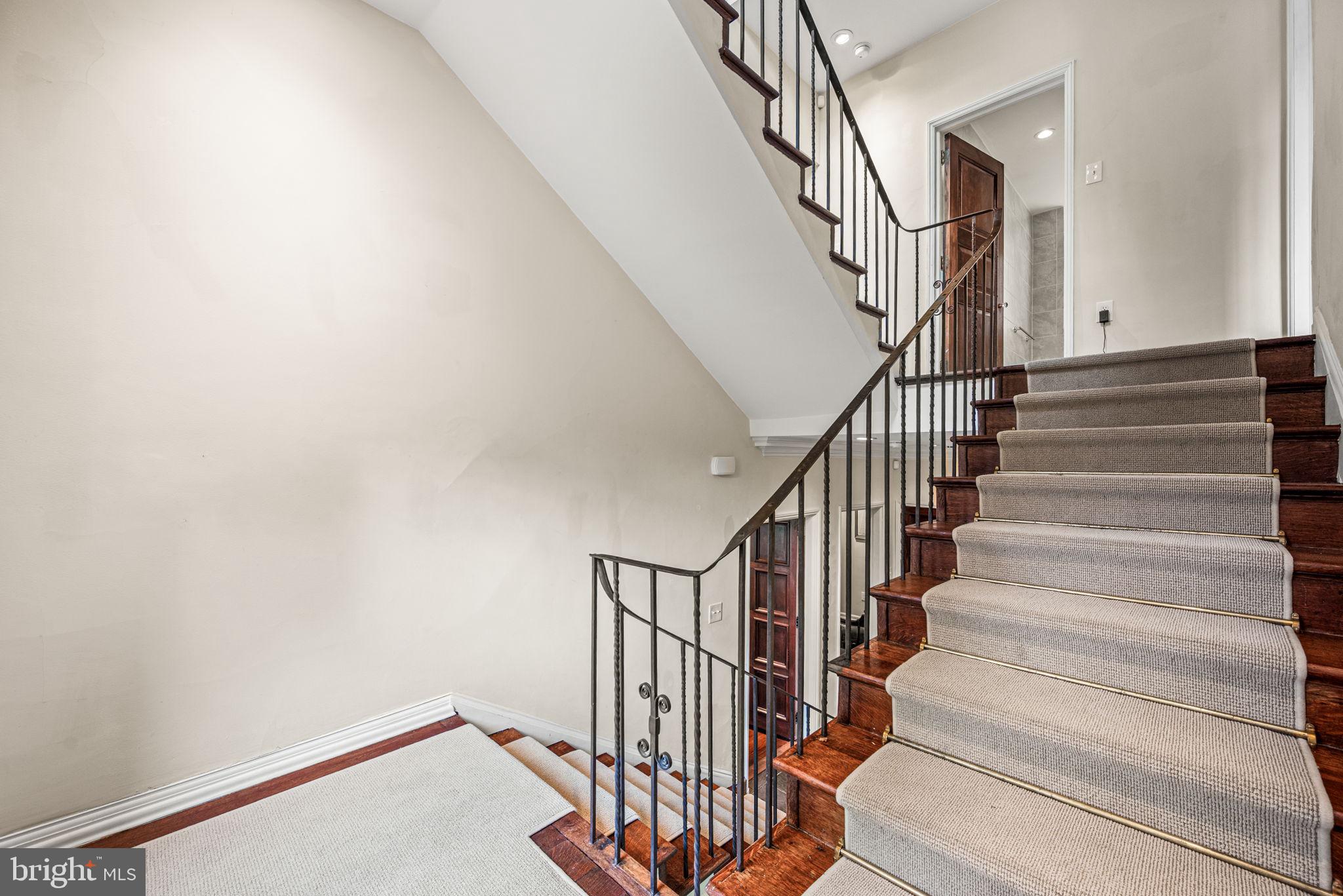 42 West Bells Mill Road Philadelphia, PA 19118 - Photo 16 of 43 a view of entryway with wooden floor