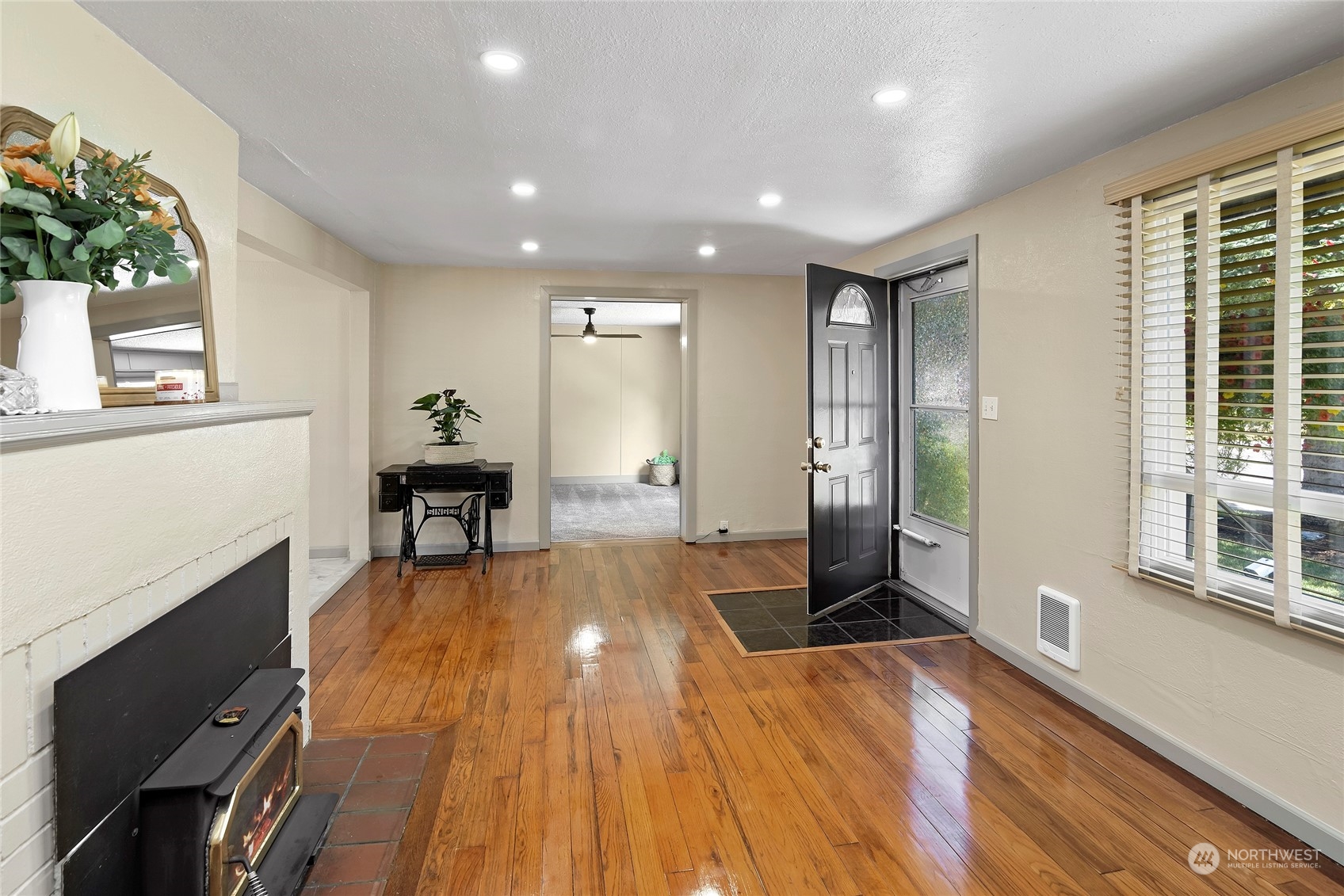 3609 Southeast 5th Place Renton, WA 98058 - Photo 9 of 40 a living room with furniture and a wooden floor