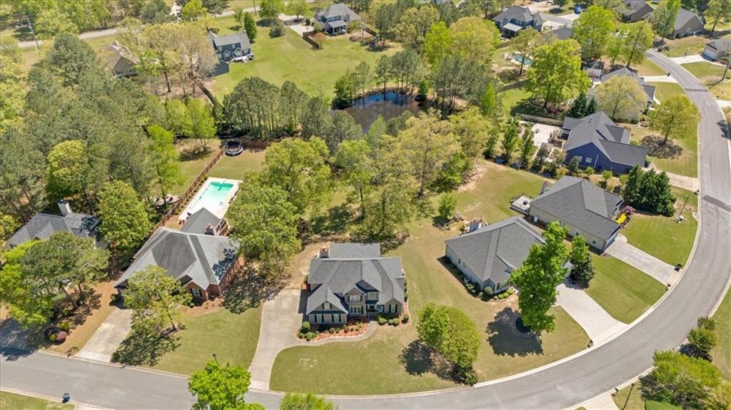 16 Quarter Horse Drive Northwest Rome, GA 30165 - Photo 44 of 51 an aerial view of residential house with outdoor space and swimming pool
