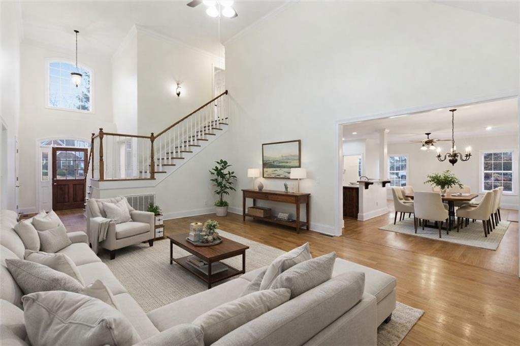 16 Quarter Horse Drive Northwest Rome, GA 30165 - Photo 48 of 51 a living room with furniture and wooden floor