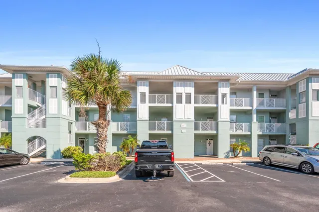 a view of a swimming pool and an outdoor space