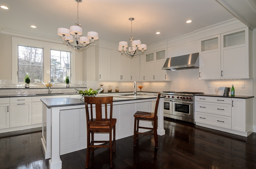 2 Leighton Road Wellesley, MA 02482 - Photo 5 of 16 a kitchen with cabinets a sink and appliances