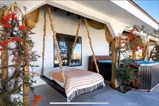 a view of a living room