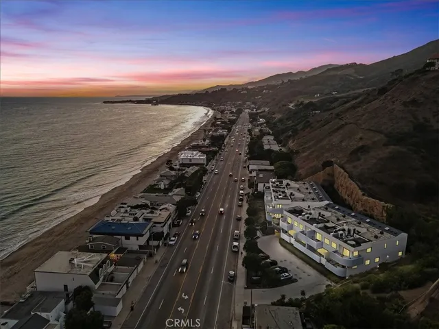 a view of city and balcony