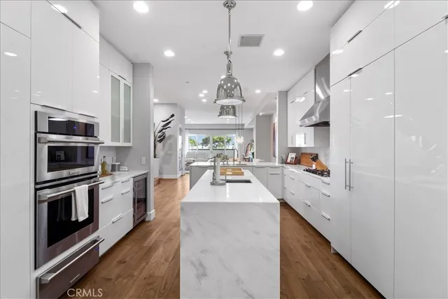 a very nice looking living room with a large window