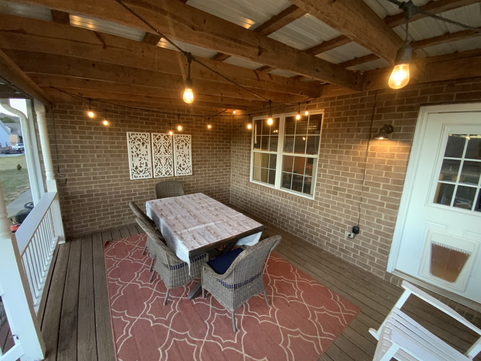 1914 Victorian Road Columbia, TN 38401 - Photo 15 of 18 a roof deck with table and chairs