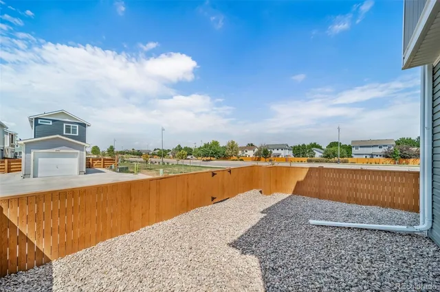 a house view with a outdoor space