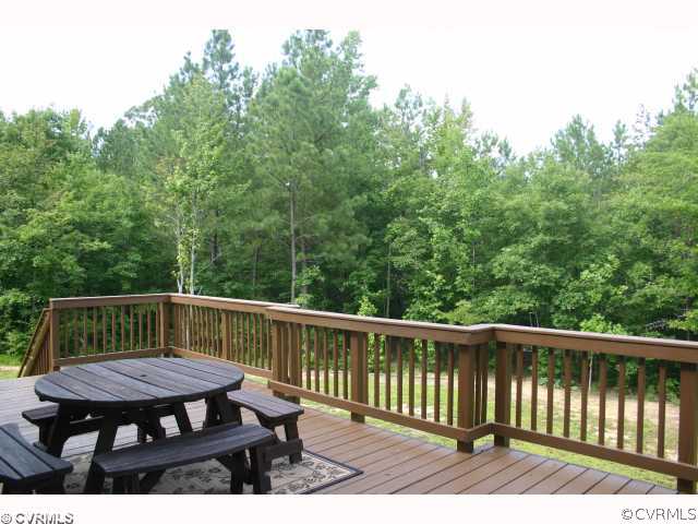 9011 Beaver Bridge Road Moseley, VA 23120 - Photo 10 of 10 Patio/Deck - Rear Deck