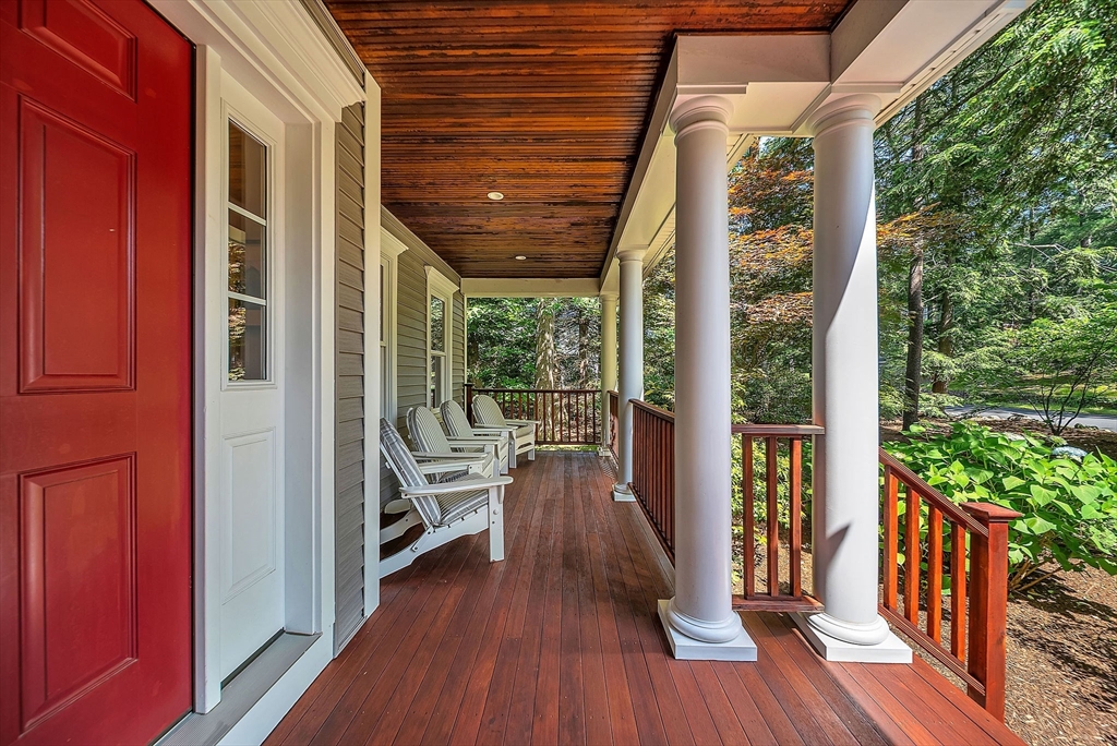 24 Summit Road Wellesley, MA 02482 - Photo 2 of 27 a view of a room with wooden floor and balcony