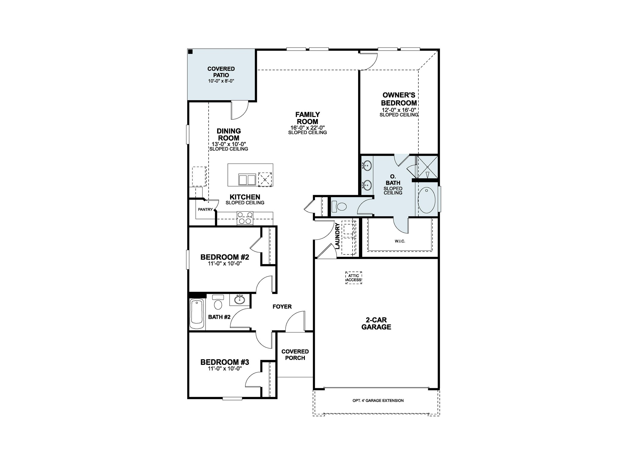 4517 Lava Island Drive Austin, TX 78747 - Photo 12 of 22 a picture of a floor plan