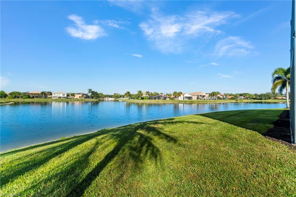 1879 Ivory Cane Point Naples, FL 34119 - Photo 43 of 49 a view of a lake with houses in the back