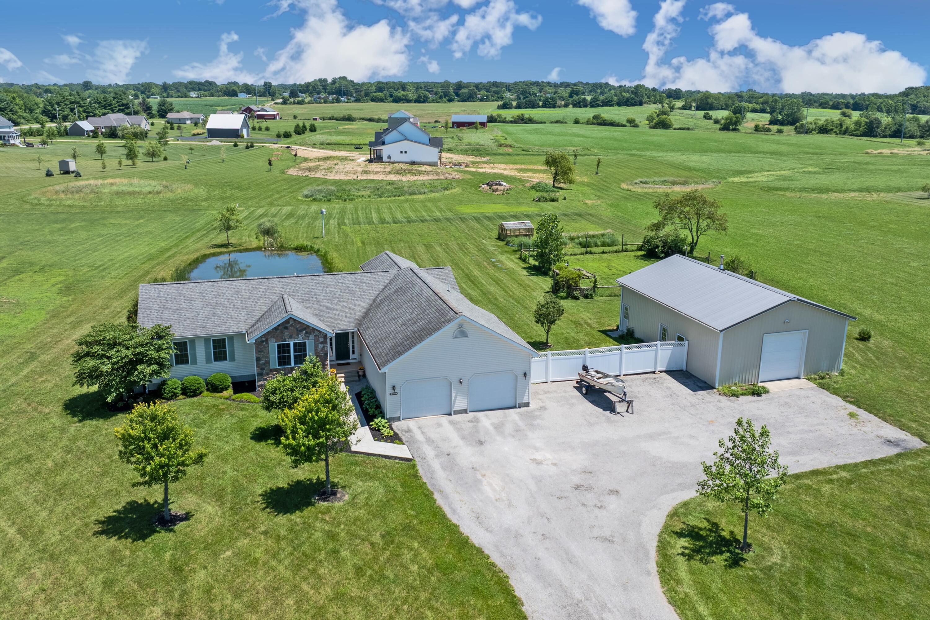 3582 Panhandle Road Delaware, OH 43015 - Photo 64 of 65 65. Front Aerial