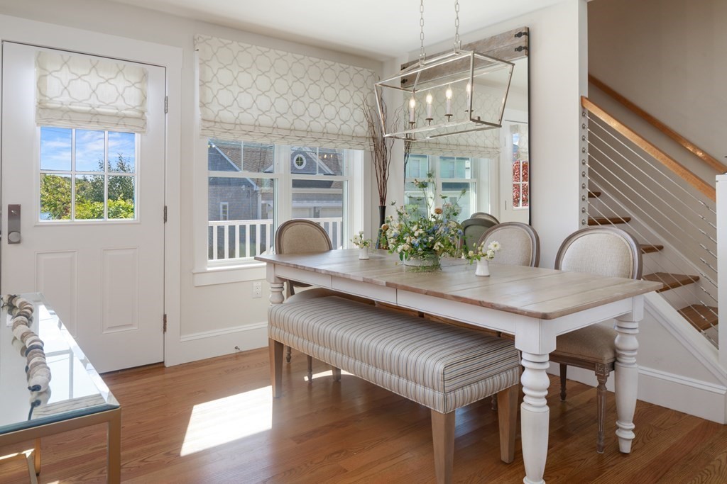 18 Clifton Avenue Hull, MA 02045 - Photo 8 of 39 a dining room with furniture and wooden floor