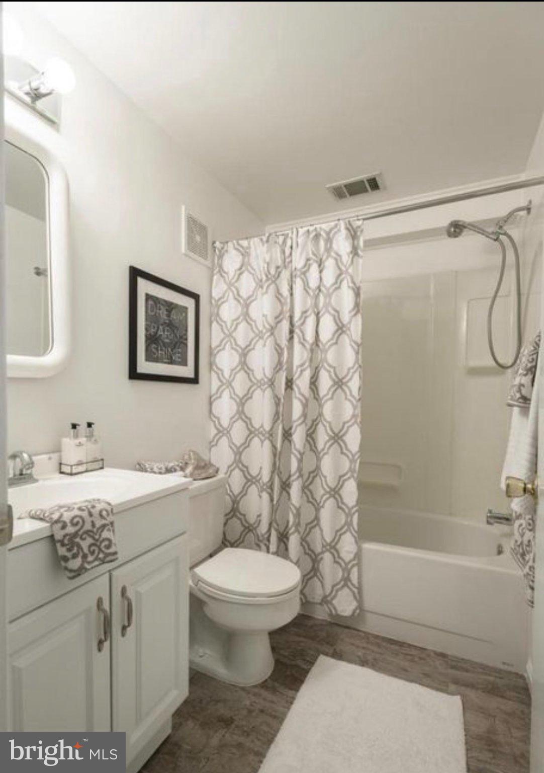 11611 Vale Road Oakton, VA 22124 - Photo 16 of 24 Modern bathroom with elegant touches.
