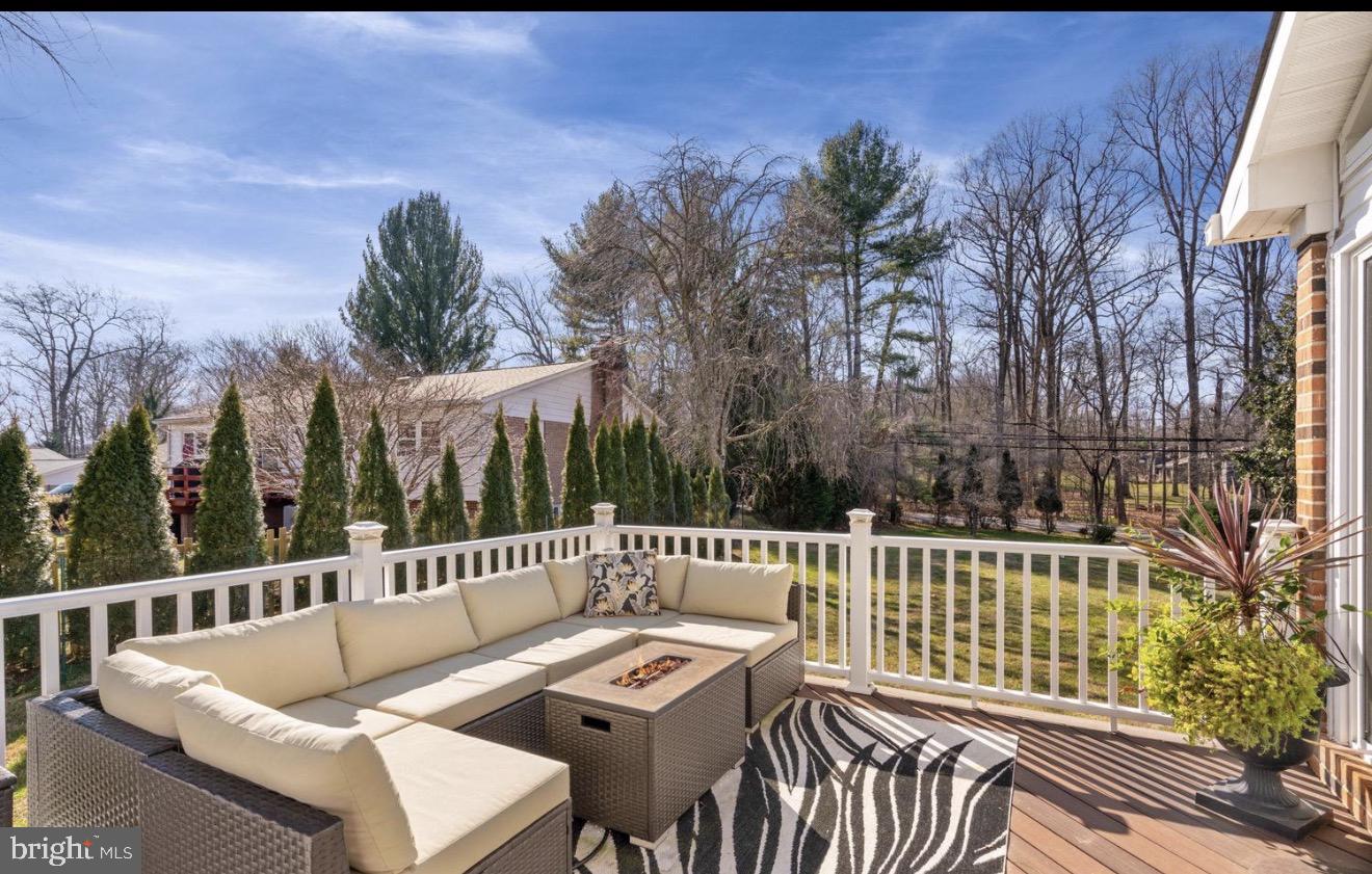 11611 Vale Road Oakton, VA 22124 - Photo 20 of 24 Serene outdoor retreat with lush views.
