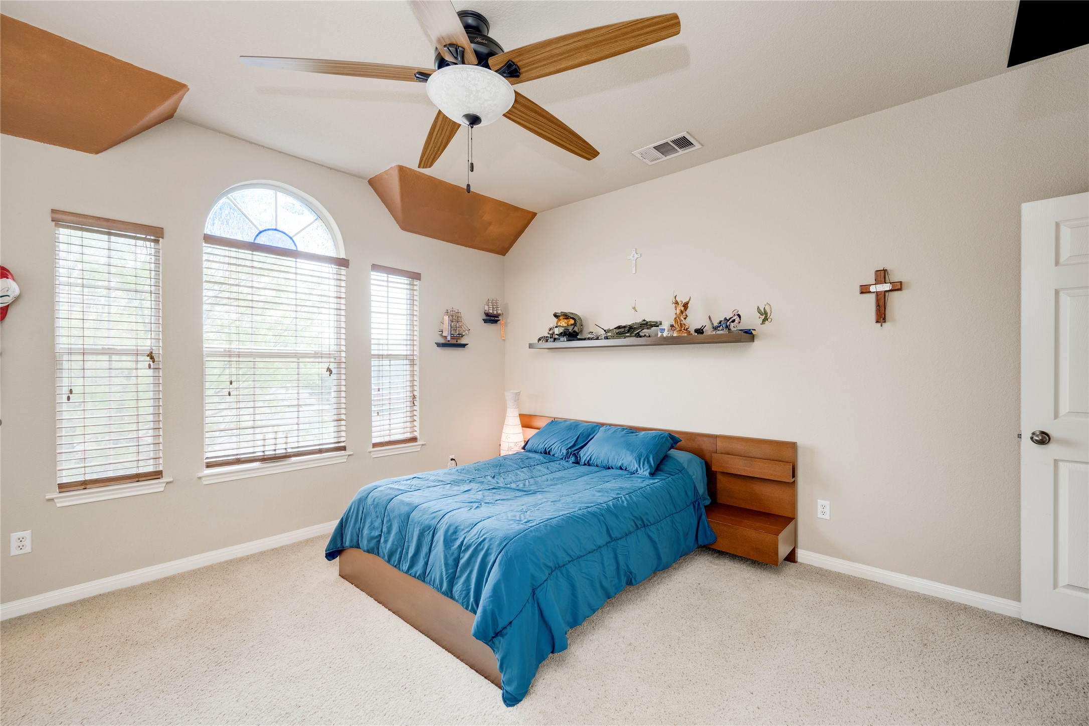 11332 Terrace Meadow Way Manor, TX 78653 - Photo 21 of 37 a bedroom with furniture and window
