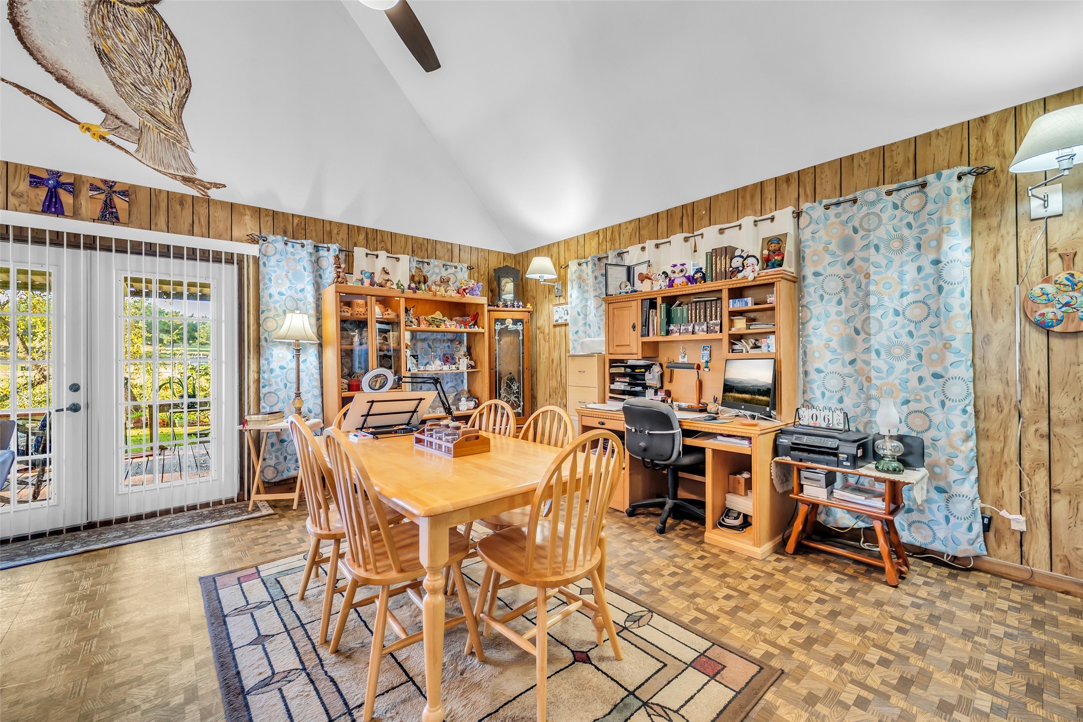 590 Cove Loop Coldspring, TX 77331 - Photo 22 of 36 a dining room with furniture and wooden floor