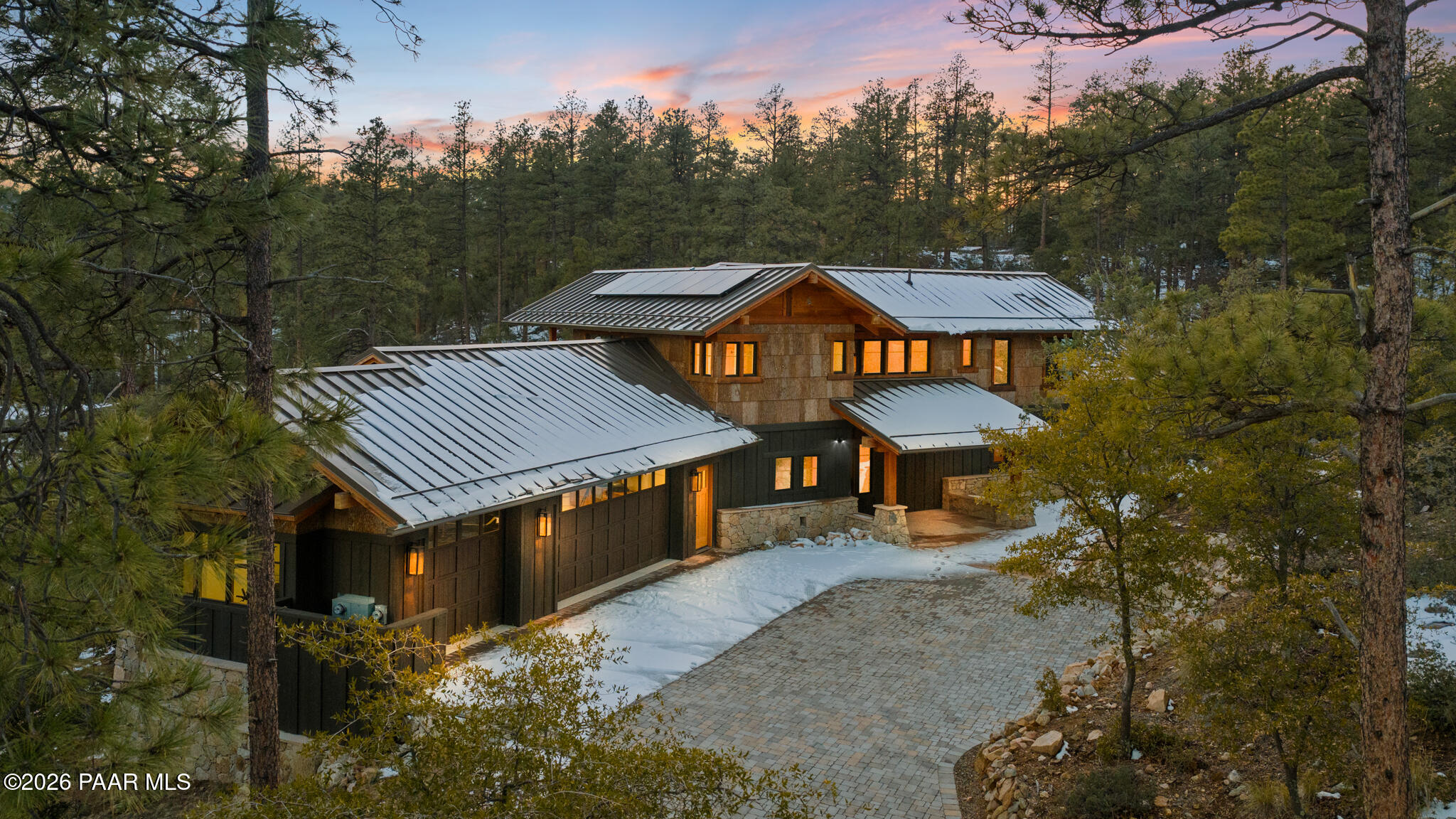 1090 High Valley Ranch Road Prescott, AZ 86303 - Photo 7 of 65 a view of a house with a yard and sitting area