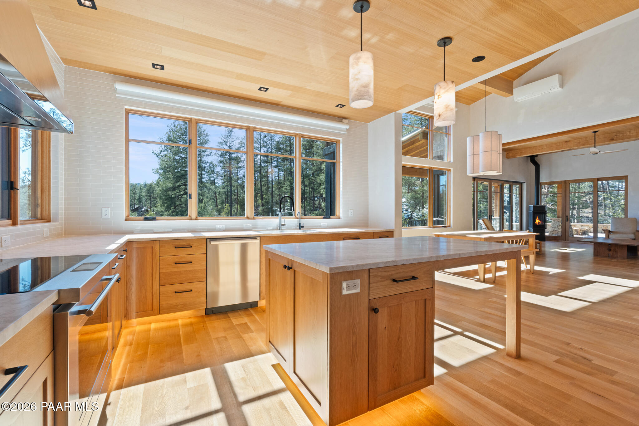 1090 High Valley Ranch Road Prescott, AZ 86303 - Photo 9 of 65 a view of a kitchen with a large window