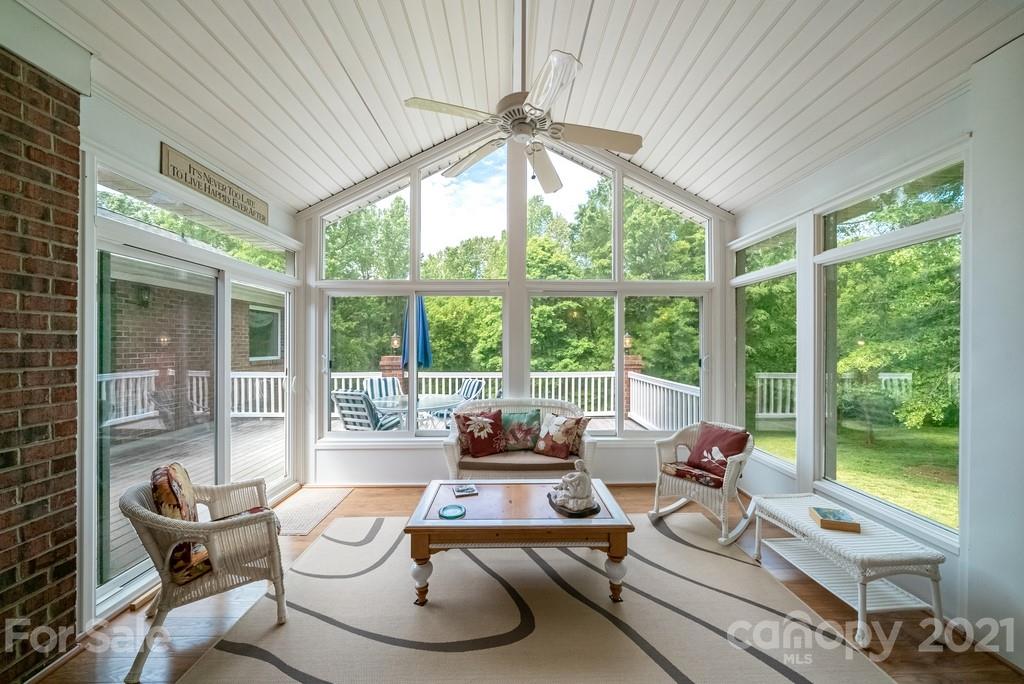 310 Bridle Path Farm Road Cleveland, NC 27013 - Photo 8 of 48 a living room with furniture and a large window
