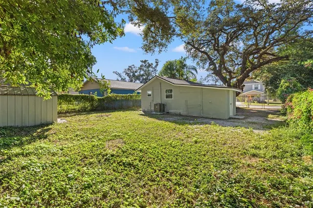 a view of a outdoor space and a yard