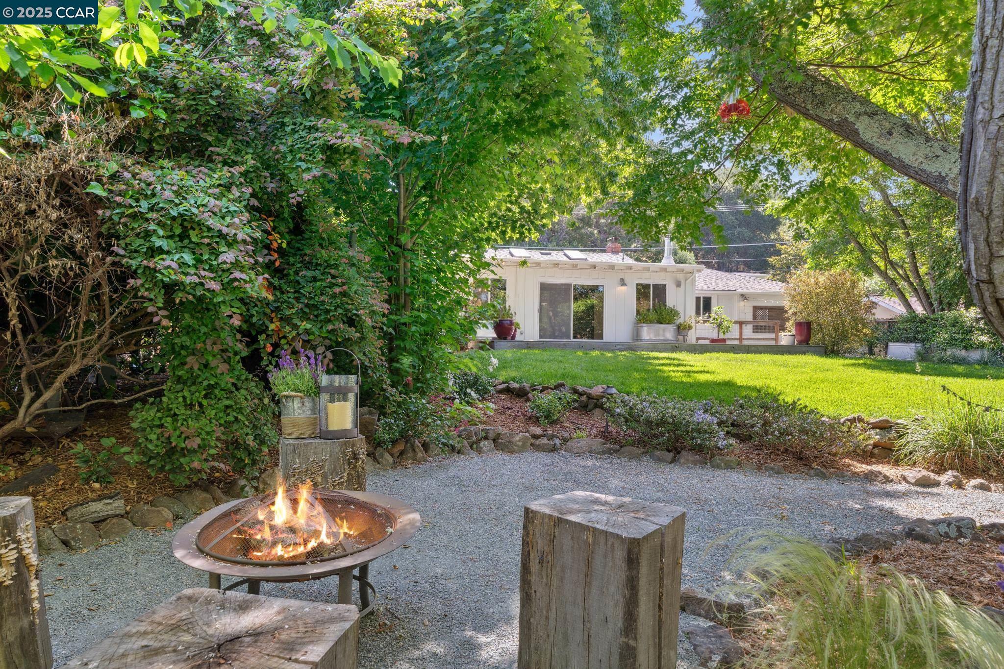 1069 Carol Lane Lafayette, CA 94549 - Photo 11 of 16 Enjoy outdoor smores and cozy fireside chats