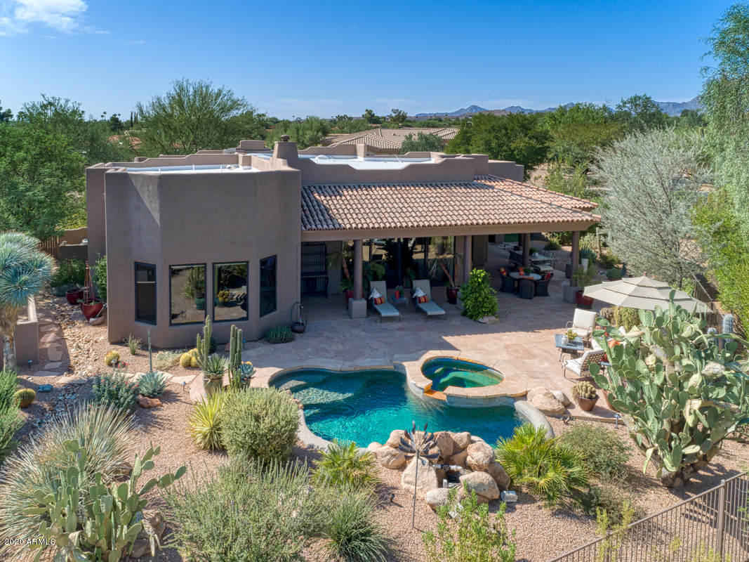 18940 East Picacho Road Rio Verde, AZ 85263 - Photo 44 of 47 Back Overhead View