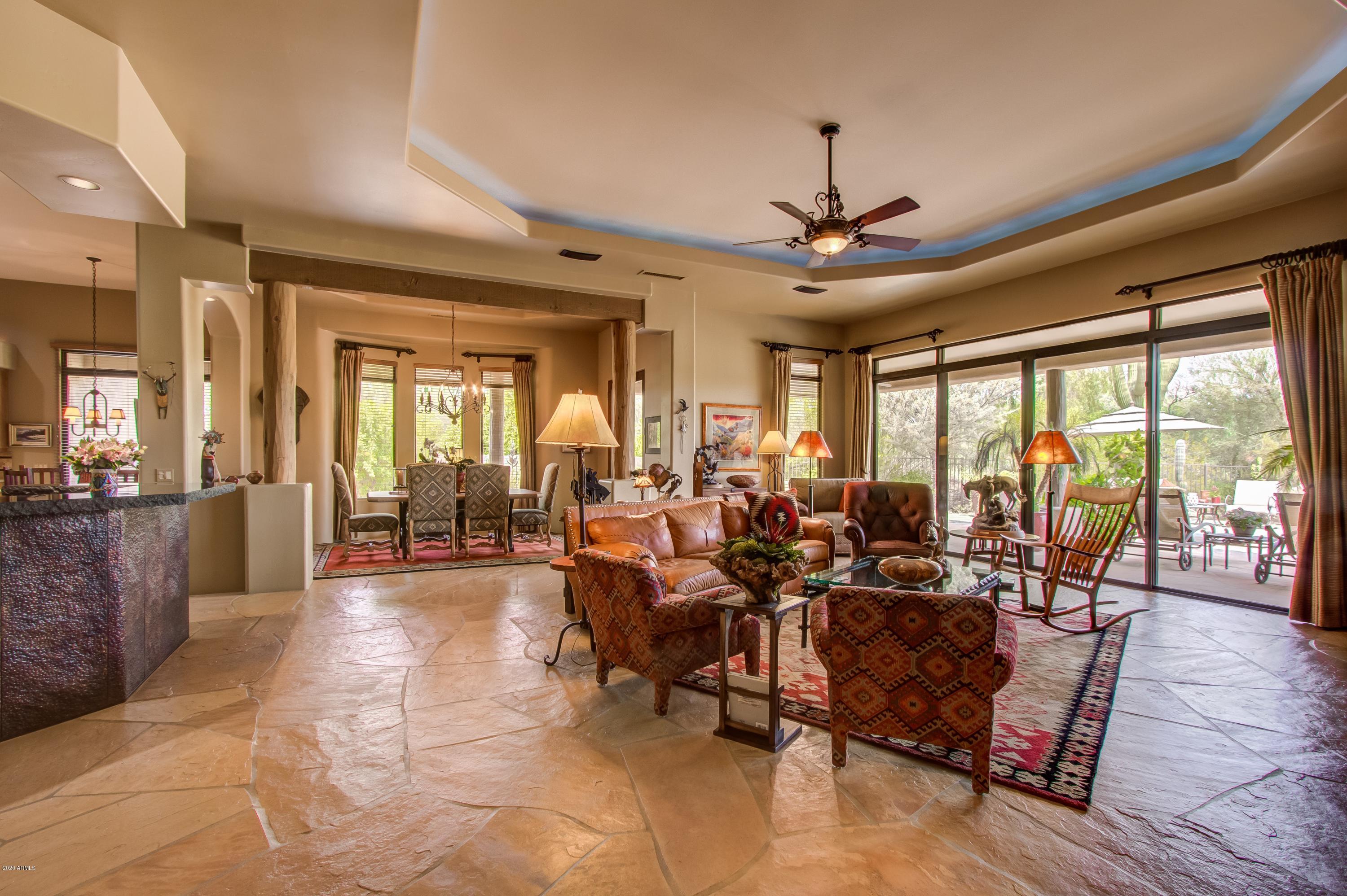 18940 East Picacho Road Rio Verde, AZ 85263 - Photo 9 of 47 Flagstone Flooring