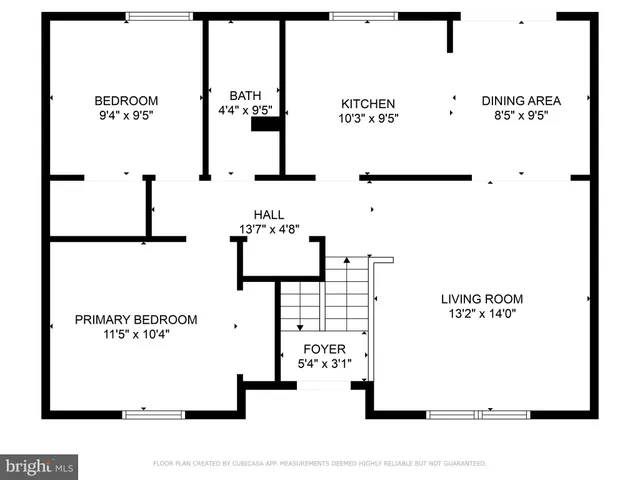 a view of entryway with a front door