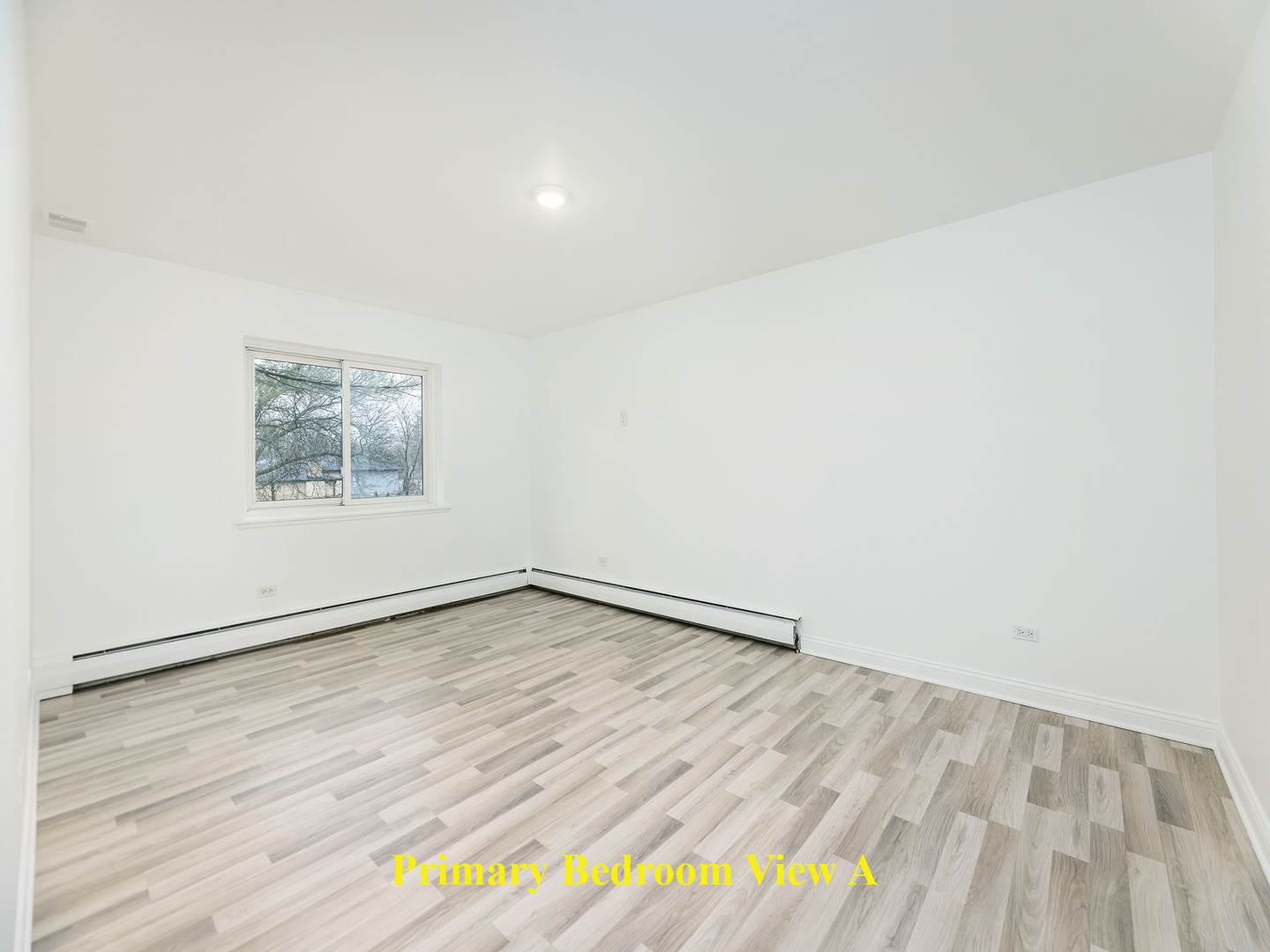 2315 East Olive Street, Unit 2B Arlington Heights, IL 60004 - Photo 16 of 30 an empty room with wooden floor and windows