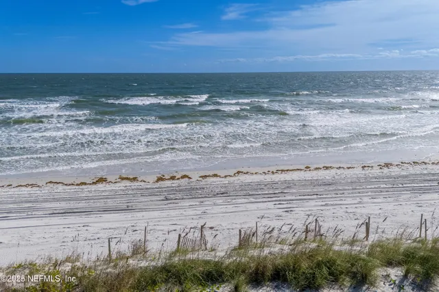 a view of ocean view with beach