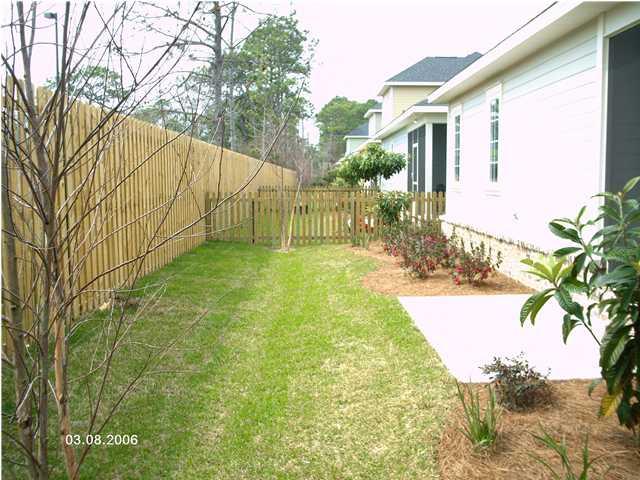 57 South Zander Way Santa Rosa Beach, FL 32459 - Photo 3 of 10 fenced in back yard