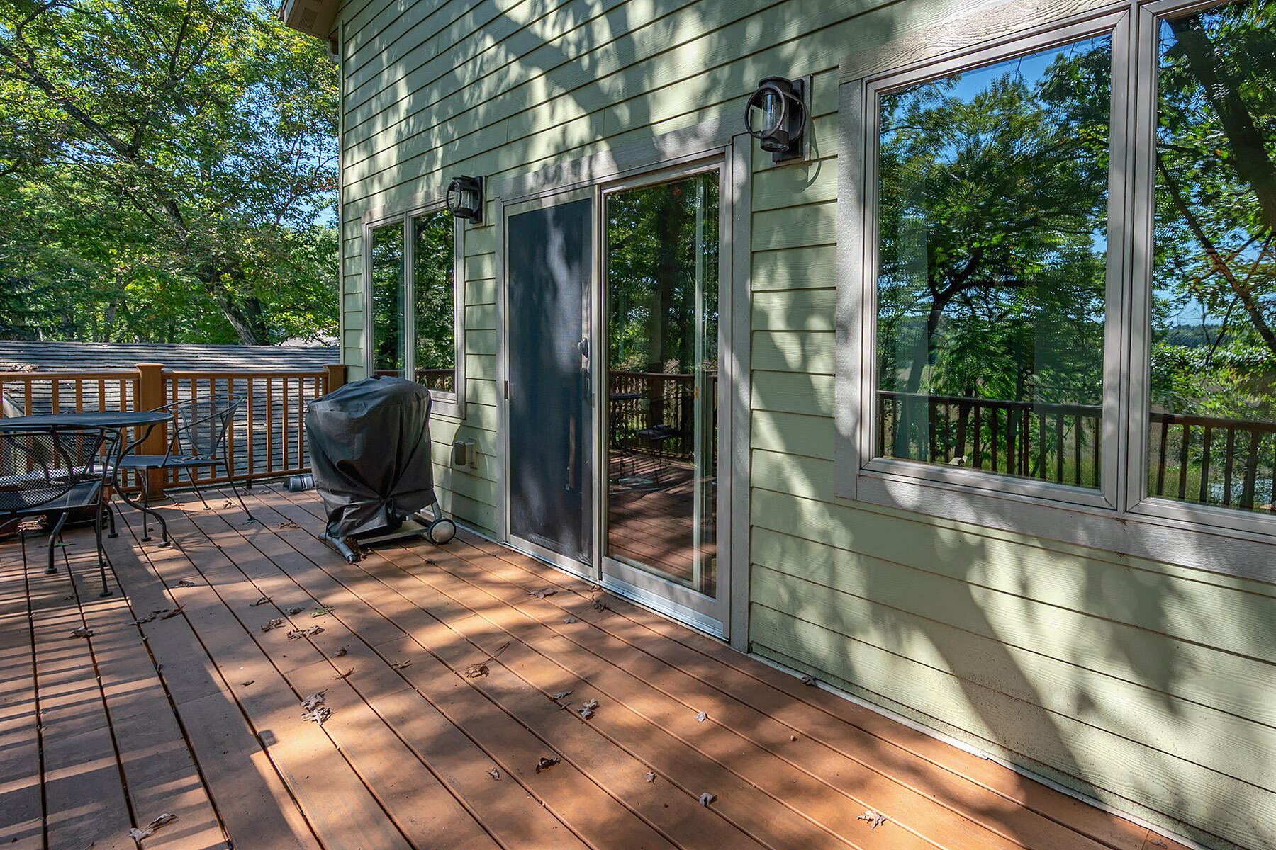 W5594 Briarwood Road Sugar Creek, WI 53121 - Photo 65 of 83 MIL/Nanny Suite Deck