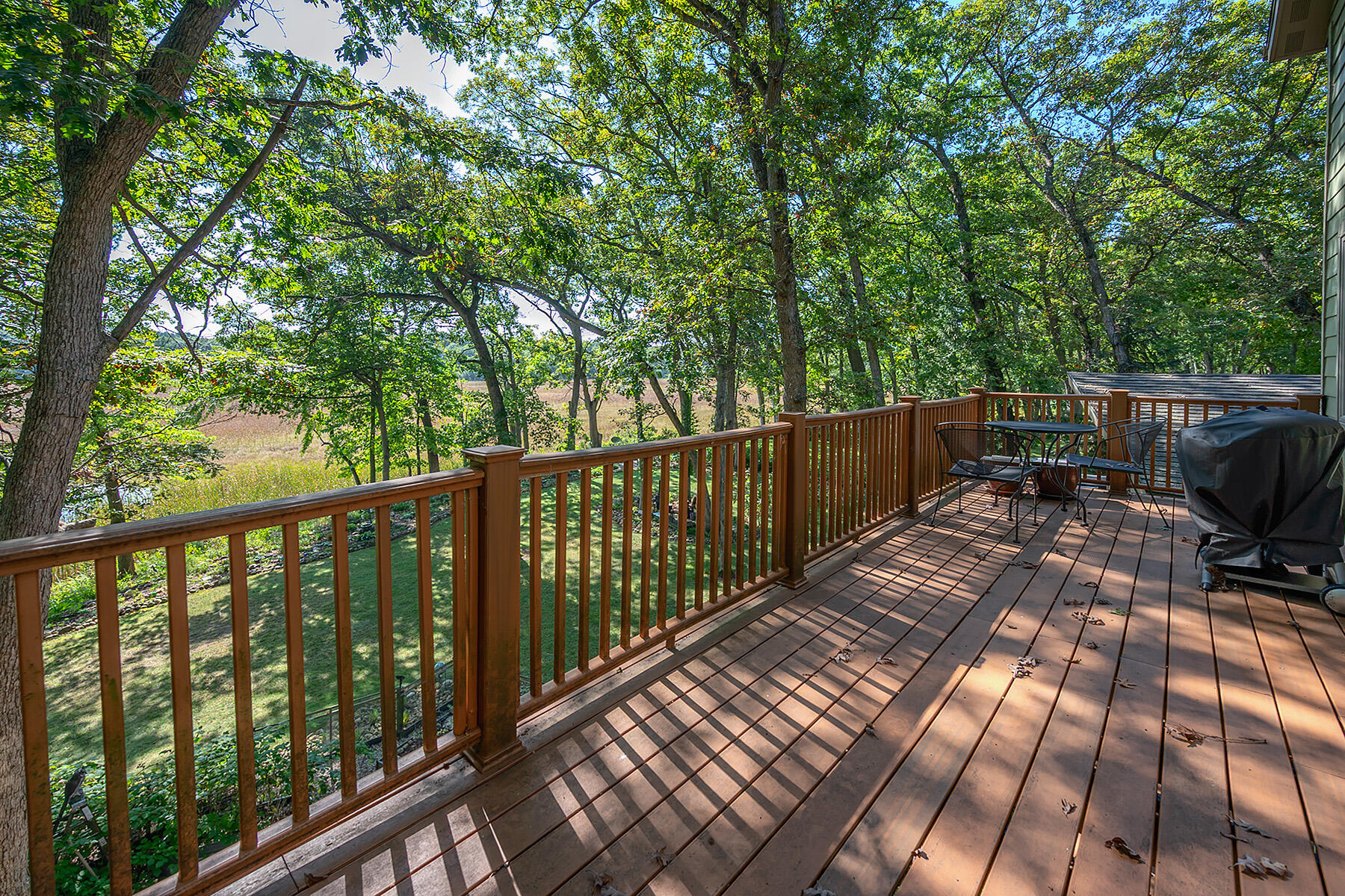 W5594 Briarwood Road Sugar Creek, WI 53121 - Photo 66 of 83 Deck View