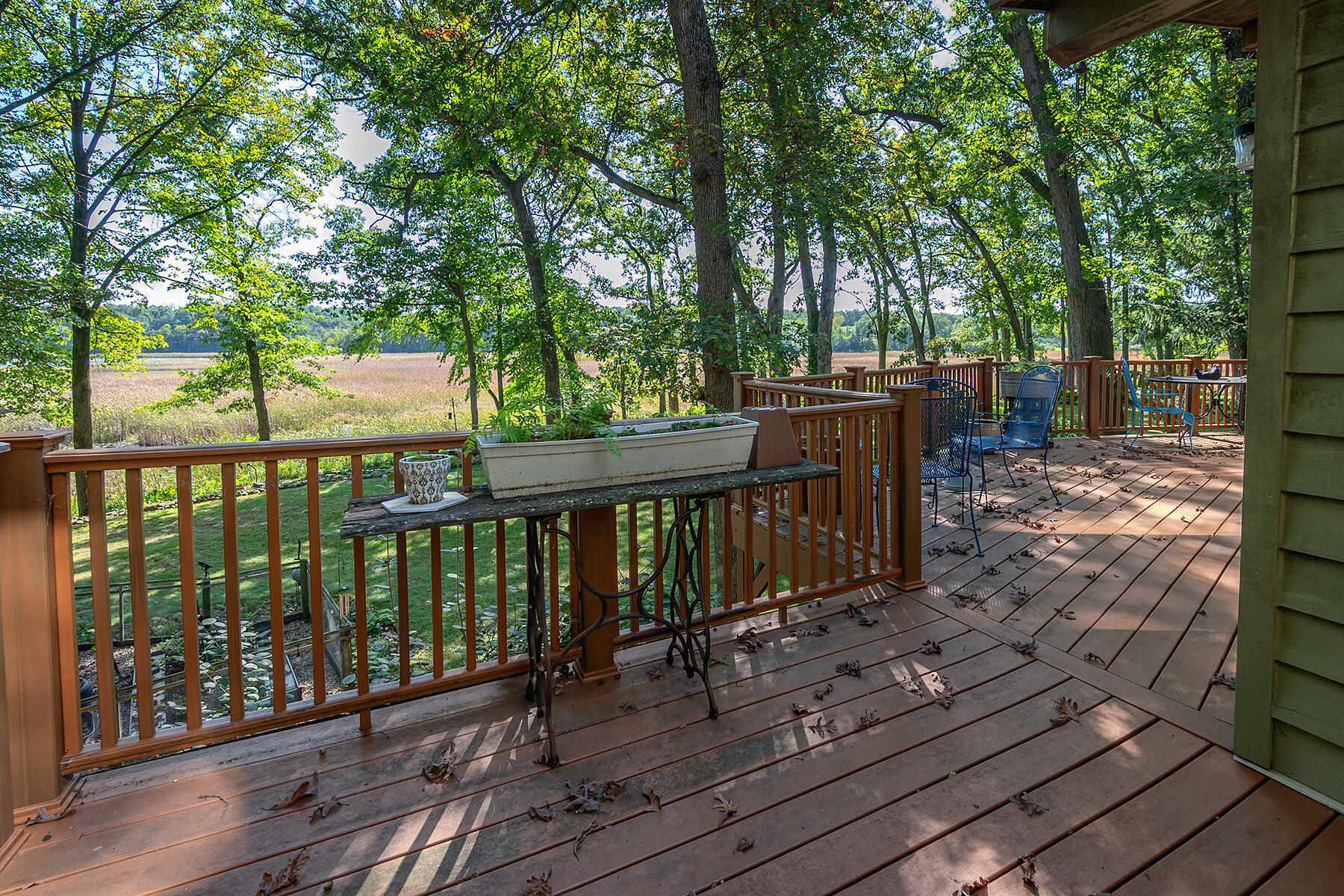 W5594 Briarwood Road Sugar Creek, WI 53121 - Photo 70 of 83 Deck View