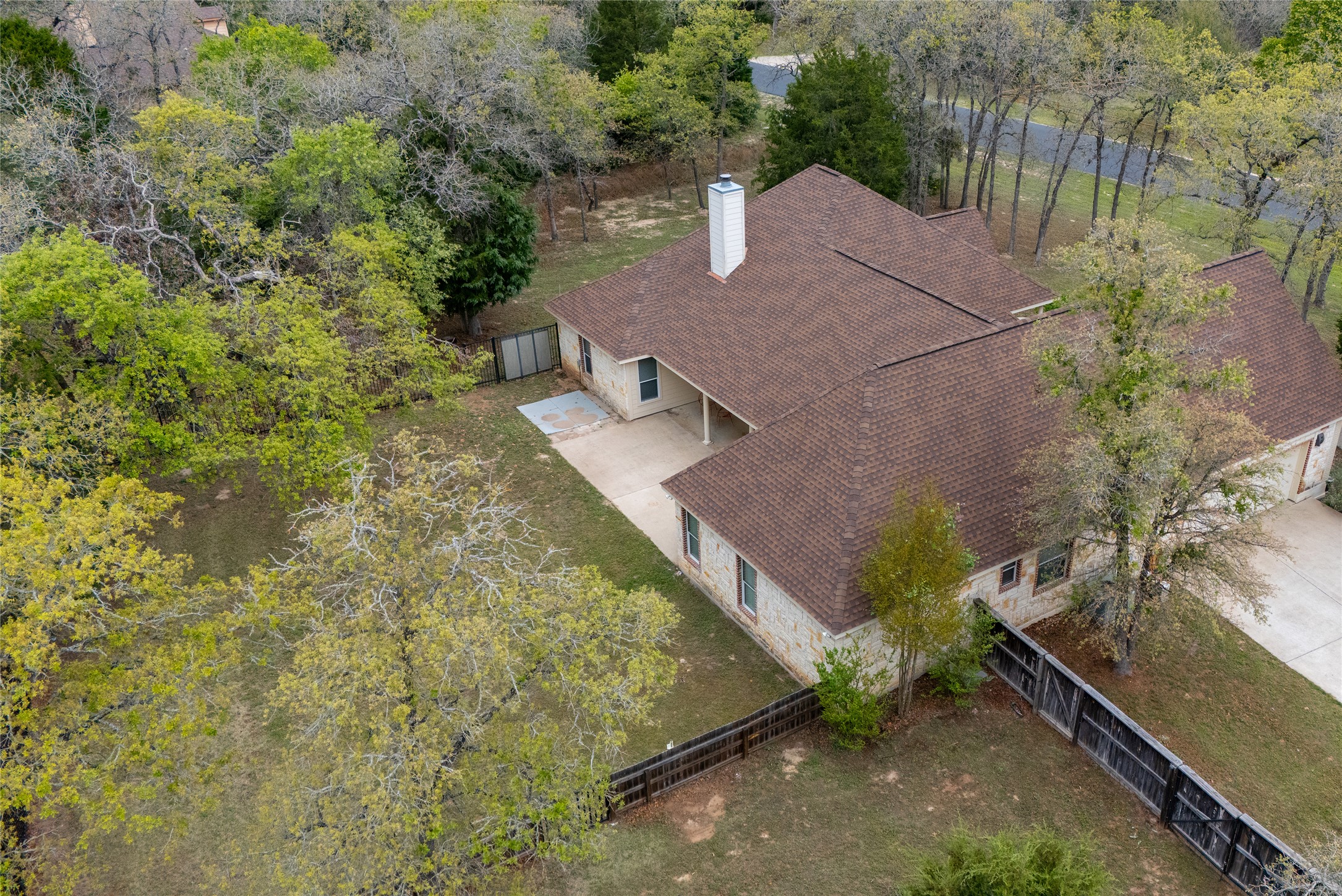 330 Arbors Circle Elgin, TX 78621 - Photo 34 of 36 an aerial view of residential house with outdoor space