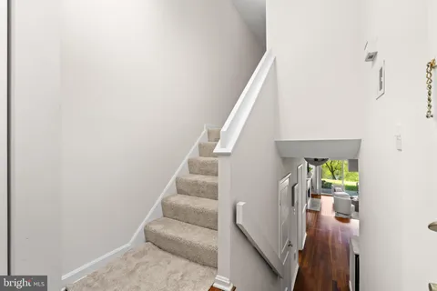 a view of entryway and hall