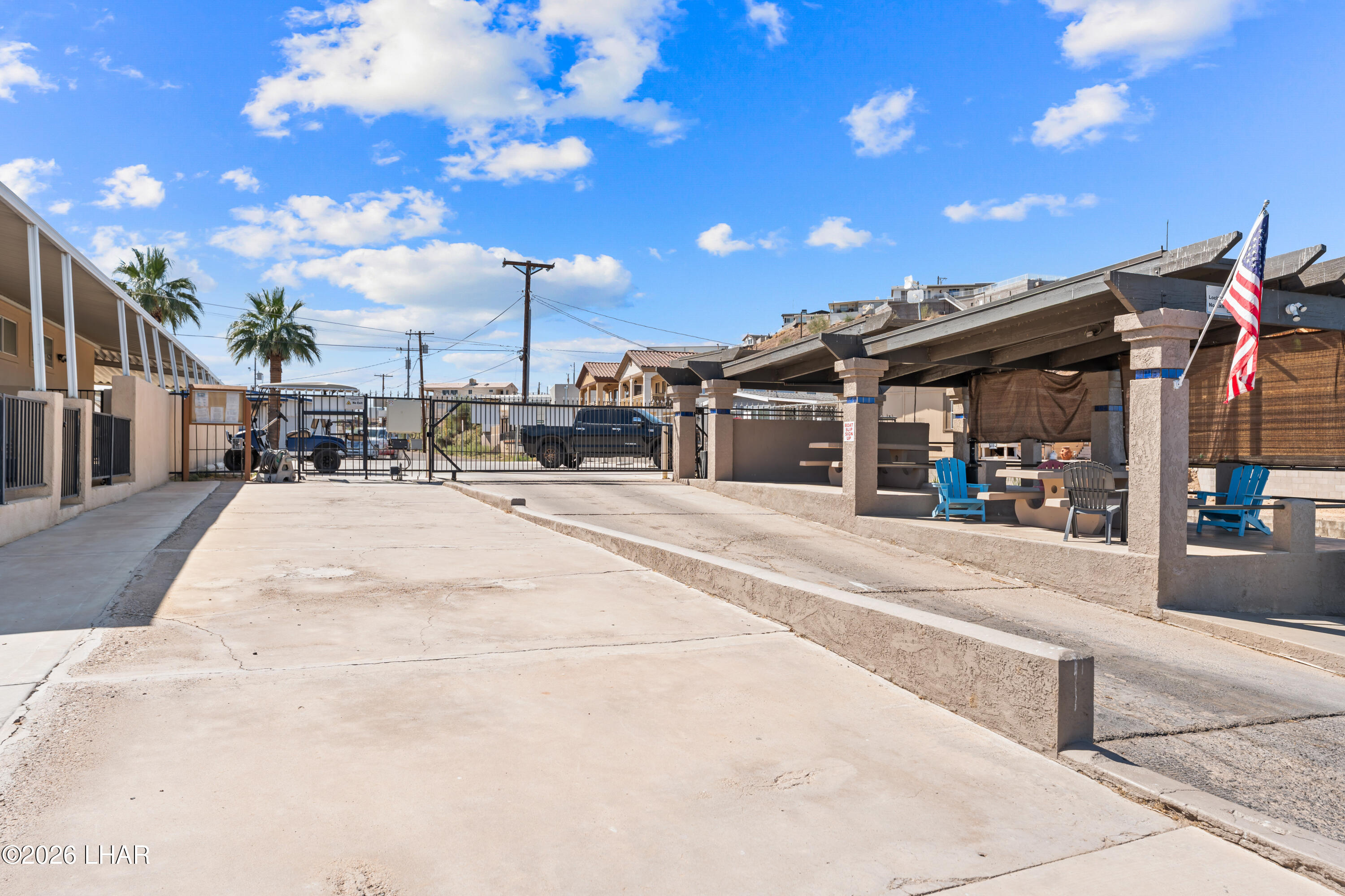 10112 Harbor View Road Parker, AZ 85344 - Photo 41 of 54 HOA BBQ & Patio Area