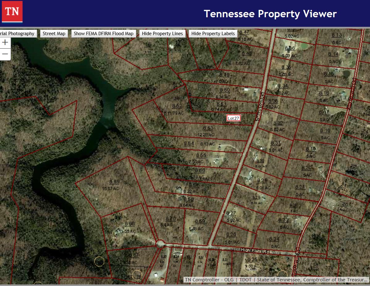 27 Tabletop Road Monterey, TN 38574 - Photo 1 of 8 Aerial TN Property Viewer