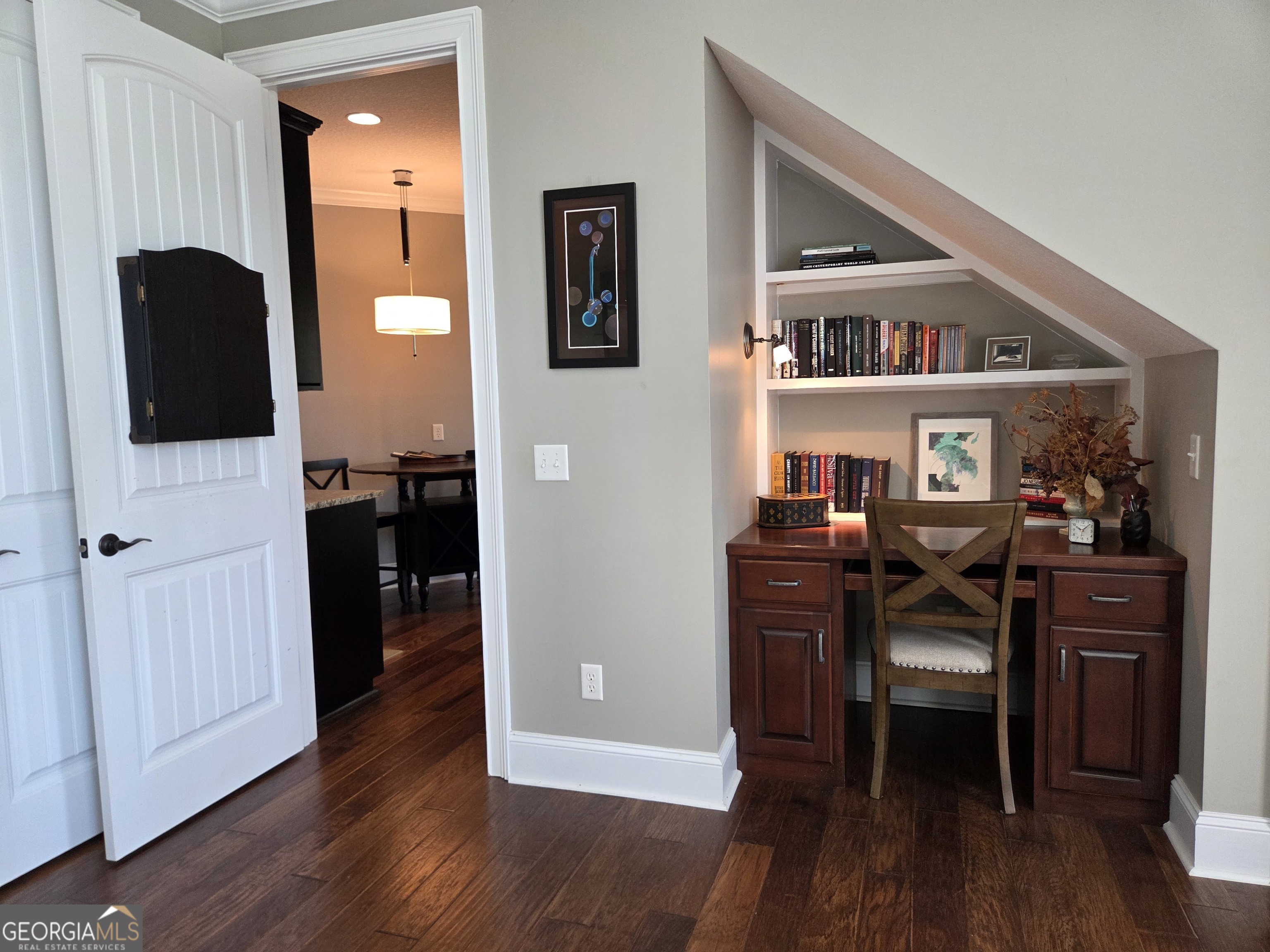 300 Hammond Powell Road Hazlehurst, GA 31539 - Photo 75 of 91 a view of a dining room with furniture and wooden floor