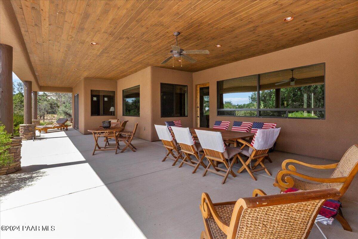 5040 Indian Camp Road, Unit 4 Prescott, AZ 86305 - Photo 41 of 57 41-Back Covered Patio