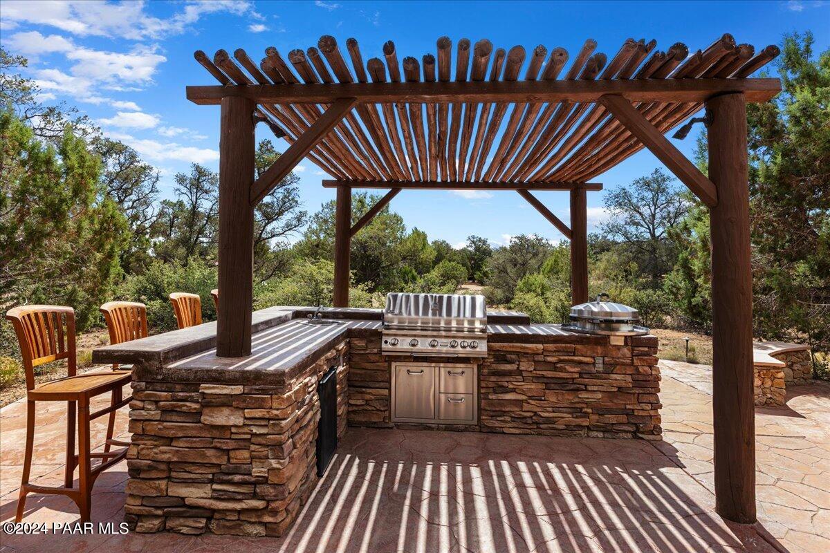 5040 Indian Camp Road, Unit 4 Prescott, AZ 86305 - Photo 46 of 57 46-Outdoor Kitchen